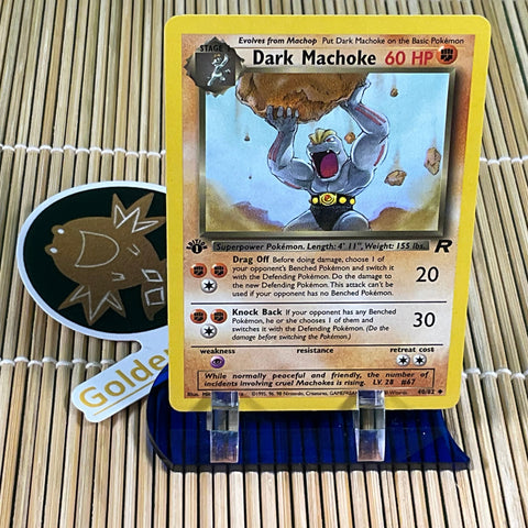 Dark Machoke (40/82) (Light Play)