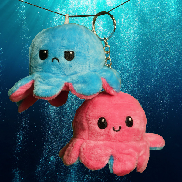 22 Reversible Octopus Keychains popular