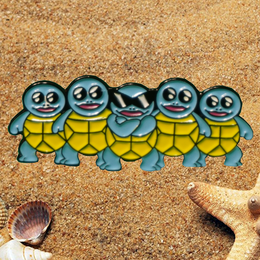 super water arrow turtle pokemon card price Squirtle Squad Pin – GoldenFishGames